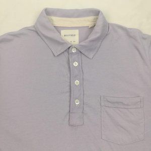 Billy Reid Cotton Pensacola Pocket Polo Shirt Peru